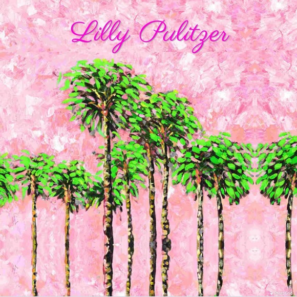 🌸Lilly Pulitzer Palma Swimsuit in Surf Blue So Shellegant •14 - Picture 14 of 16